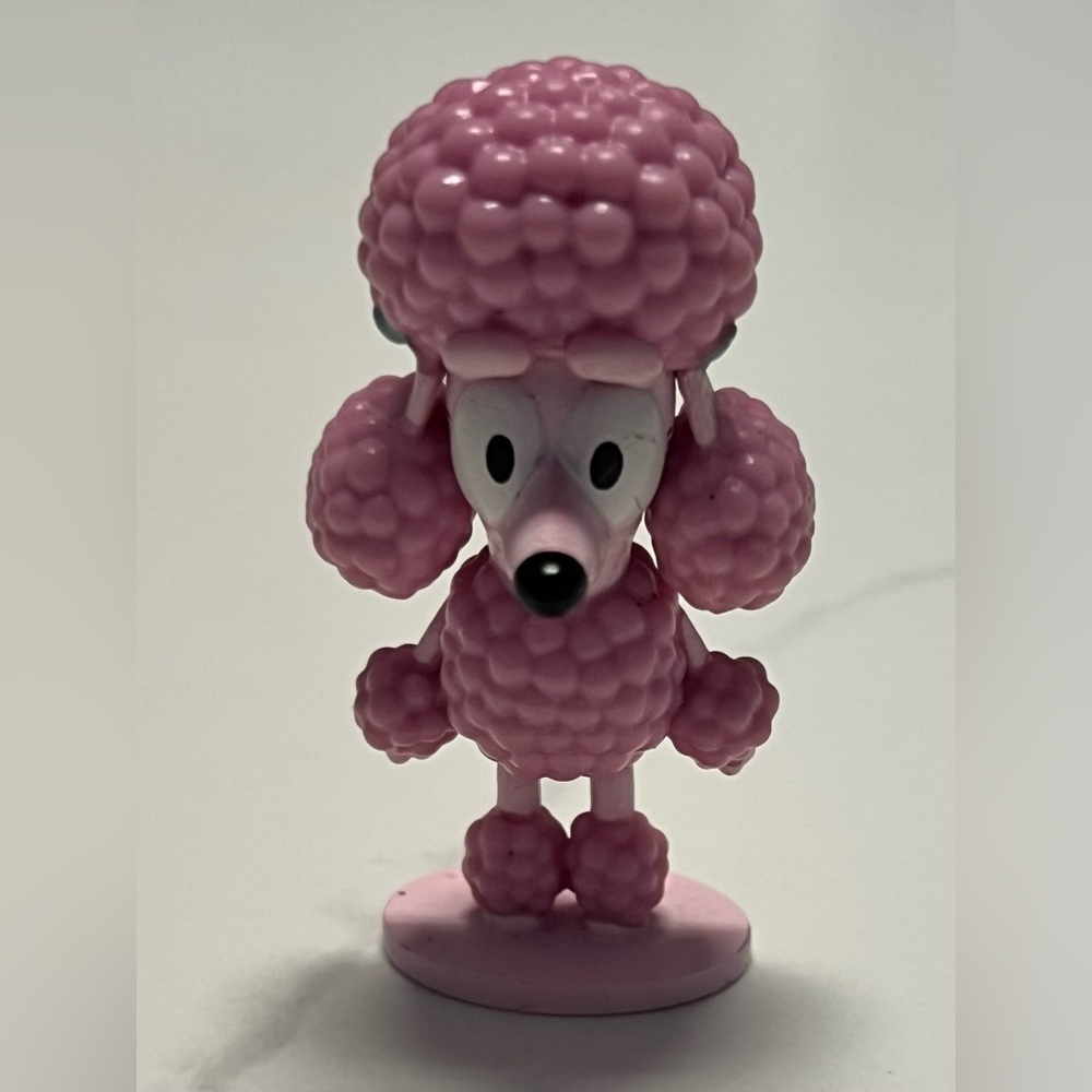 Bluey & Friends Poseable Coco Pink Poodle Figure Moose Toys 2.25”